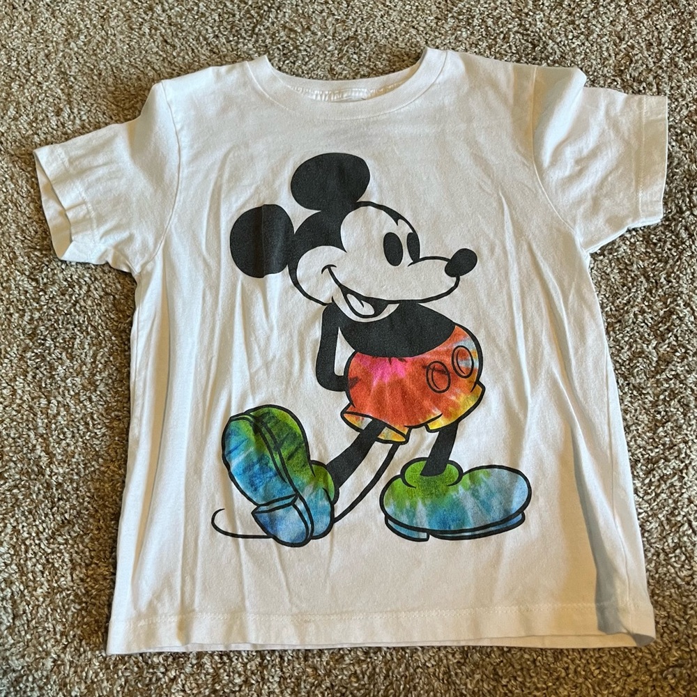 Mickey Mouse tie dye t-shirt